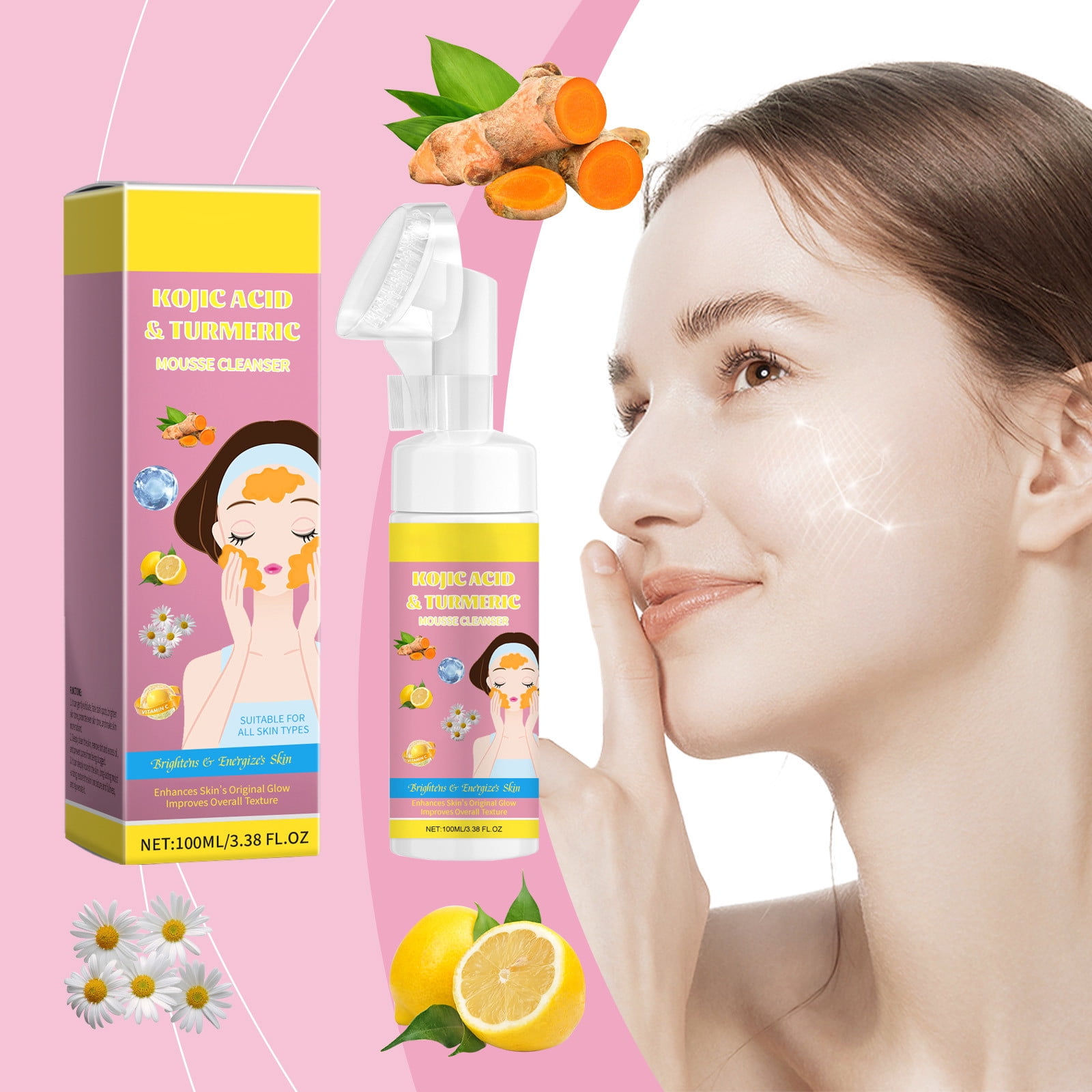 Kojic Cleanser Kojic Face Cleaner Kojic Cleansing Face & Kojic