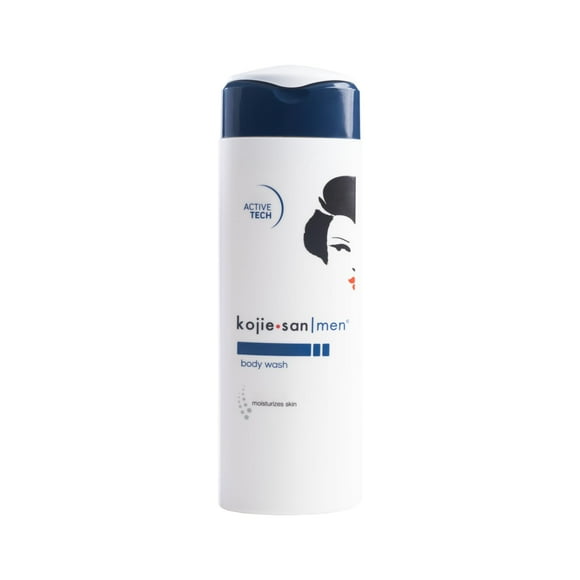 Kojie San Men Body Wash with Advance Active Technology, 300ml  Moisturizing Shower Gel for Men's Skin, Deep Cleansing Formula, Paraben-Free