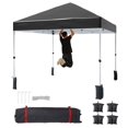 thumbnail image 1 of Kojooin 10x10ft Instant Pop-Up Canopy Tent with Center Lock - Portable & Adjustable, 1 of 6