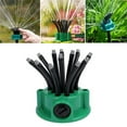 Kojooin 12pipe 360 Degrees Garden Lawn Water Sprinkler System