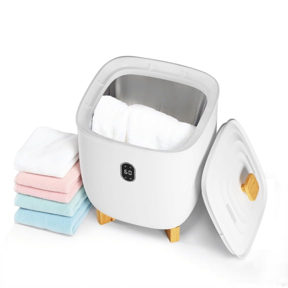 Kojooin 20l Bathroom Towel Heater with Timer and Adjustable Temperature, Evenly Heats Towels, and Automatically Shuts Off with Safety