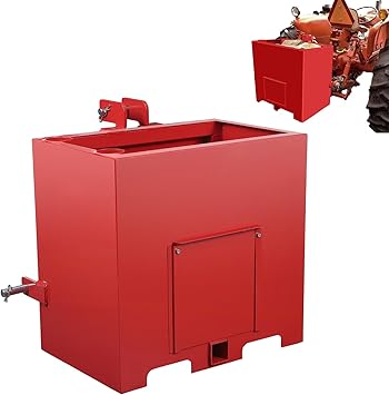 Kojooin 3 Point Ballast Box with 800 Lbs Capacity,Ballast Box 3 Point ...