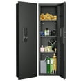 thumbnail image 1 of Kojooin 53.15" Wall Safe Between The Studs, Hidden Electronic Safe Deposit Box With Dual Alarm Function & Adjustable Shelves For Business Cash Drops Home Safety, 1 of 6