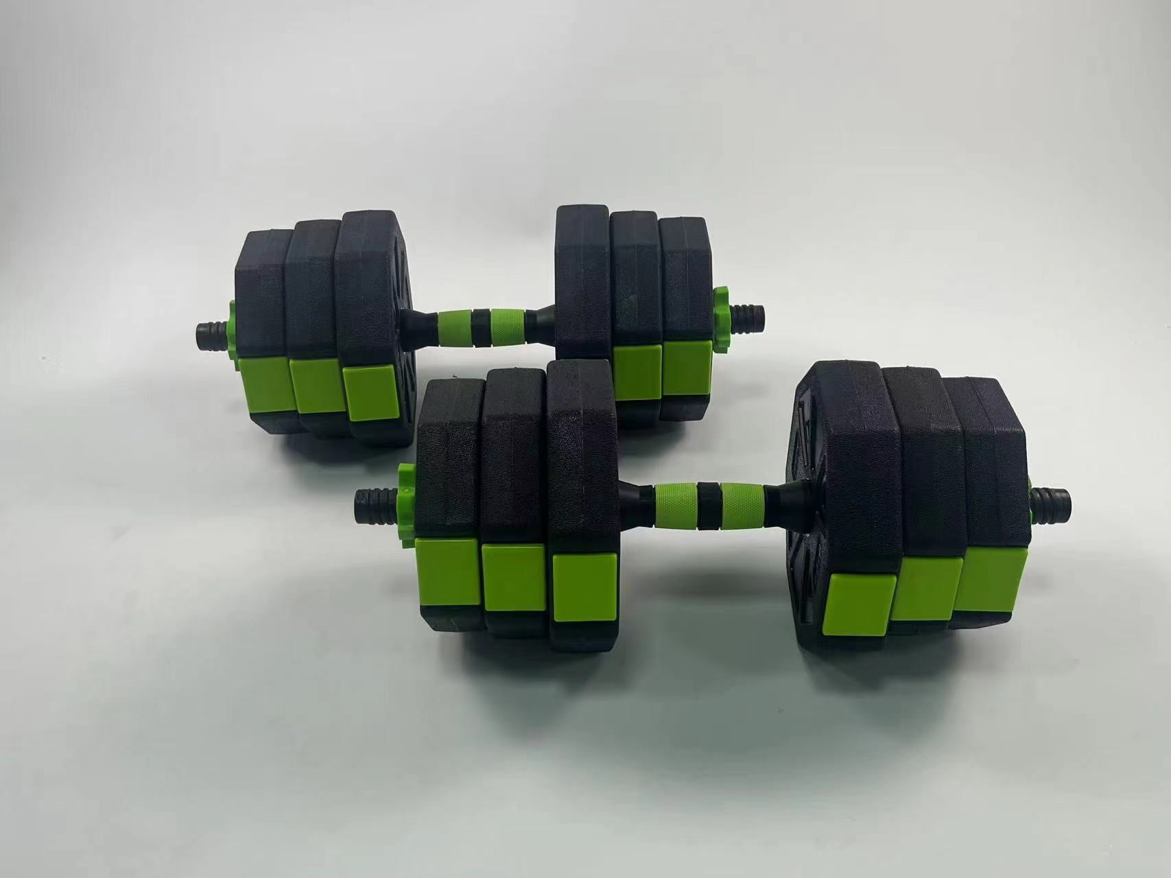 Kojooin Adjustable Dumbbell Set 4 In1 Weights Dumbbells Set Barbell Kettlebells Push Up Stand For Women Men Exercise Home 44lbs
