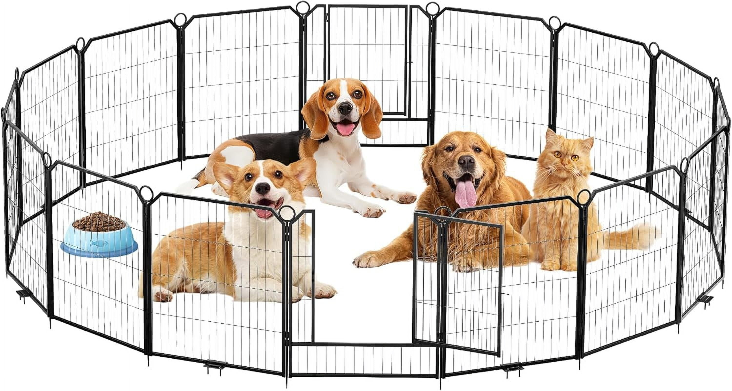 Kojooin Dog Playpen,16 Panels 32