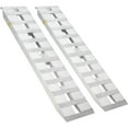 thumbnail image 1 of Kojooin Heavy Duty Aluminum Loading Ramps – Set of 2, 6000lb Capacity Utility Ramps with Top Hook for Trailer Loading, 1 of 6