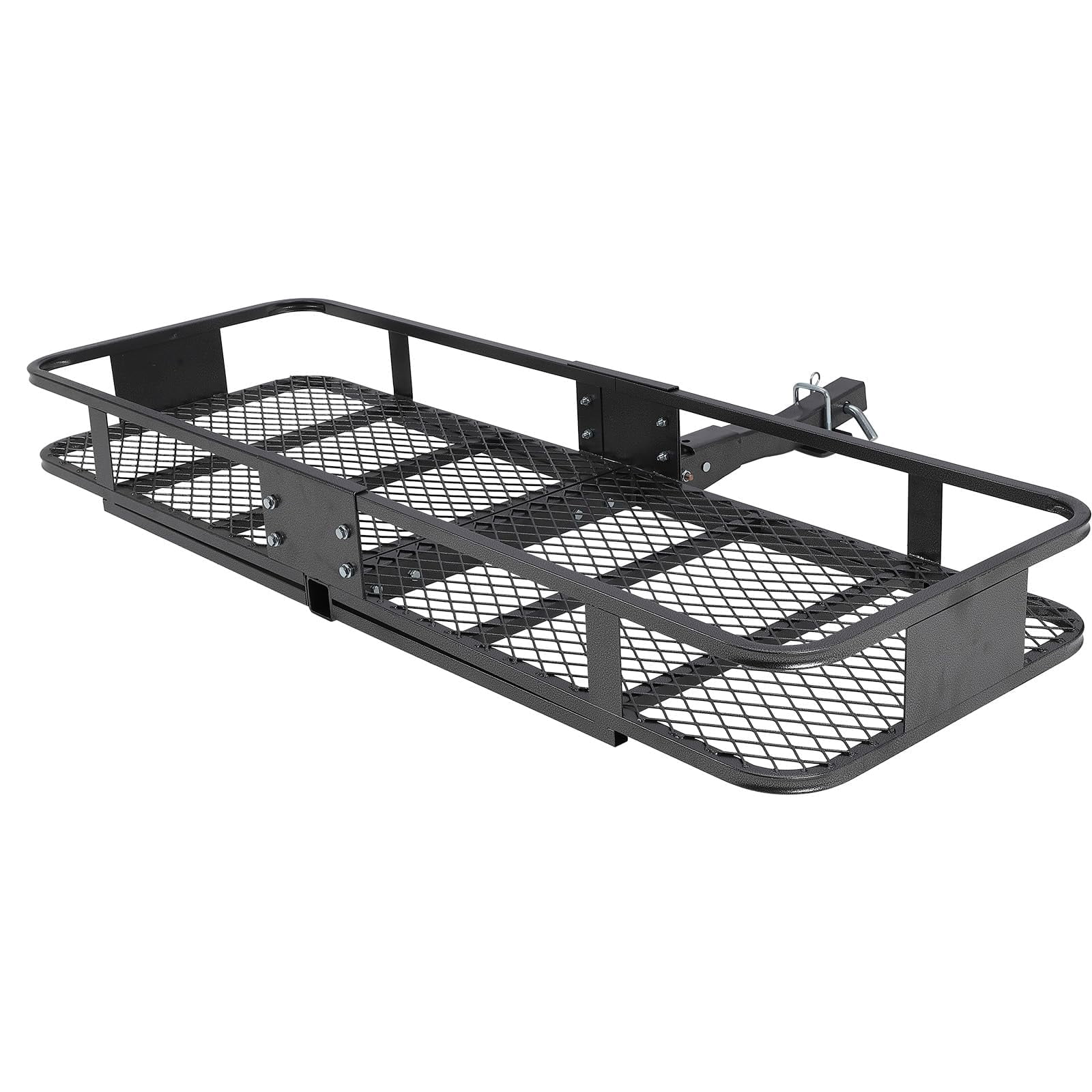 Receaver Rack Kojooin Heavy Duty Folding Hitch Cargo Carrier Basket – 200 lbs ...
