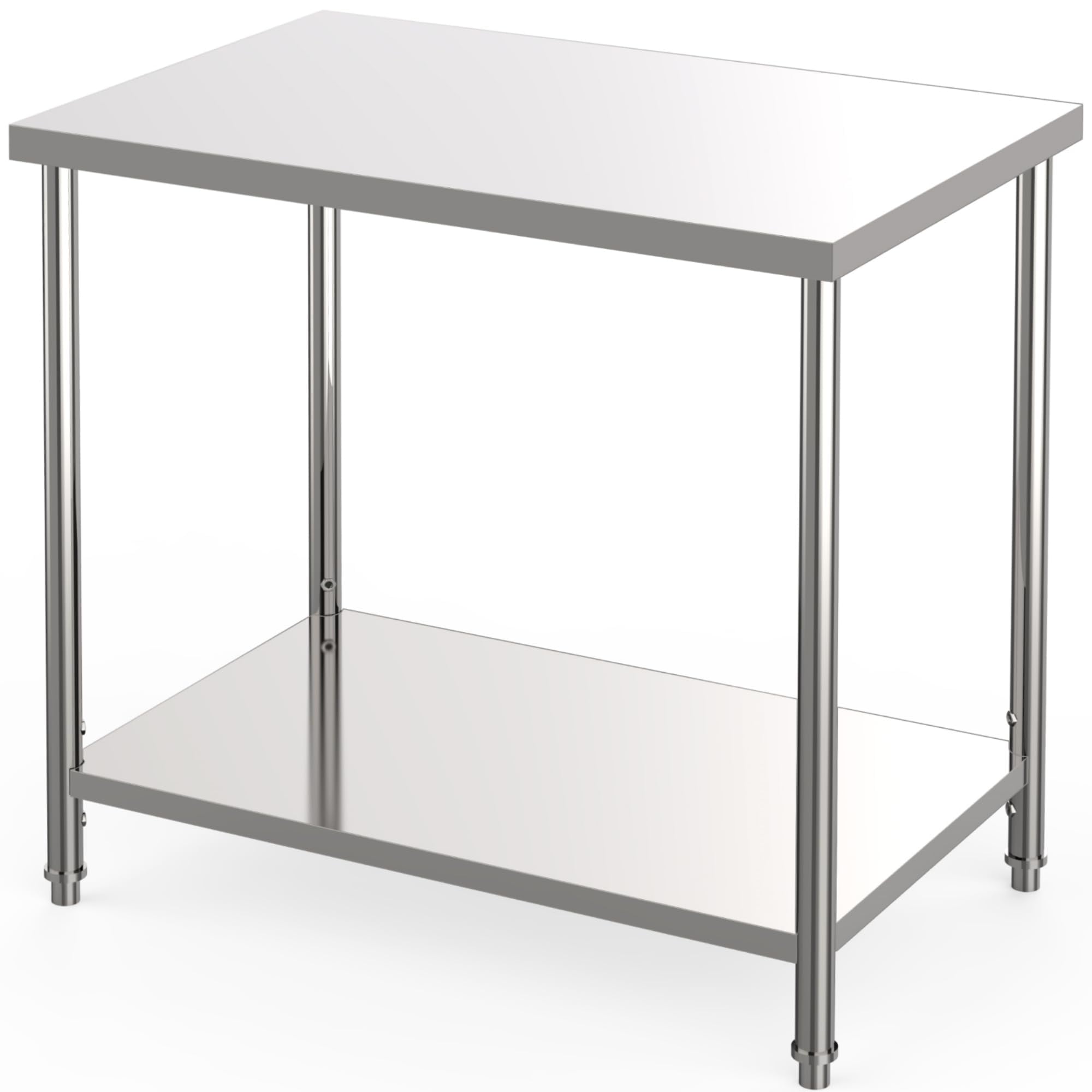 Kojooin Heavy-Duty Nsf Certified Stainless Steel Food Preparation Table ...