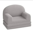 thumbnail image 1 of Kojooin Kids Sofa Chair, 2-in-1 Convertible Toddler Couch Lounge, Comfy Fold Out Teddy Fleece Fabric Children's Sofa Bed for Playroom, Bedroom, Nursery, Gift for Boys & Girls, 1 of 7
