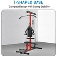 thumbnail image 1 of Kojooin LAT Pulldown Machines with High and Low Pulley Station, Multi-Functional Cable Machine with Adjustable Leg Support for Home Gym Total Body Training, Back Exercise Equipment, 1 of 8