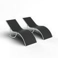thumbnail image 1 of Kojooin Modern Patio Lounge Chairs - 2-Piece Set for Backyard & Poolside, 1 of 8