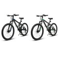 Kojooin Mountain Bikes For Mens Womens, 24" Mountain Bike, 21Speed