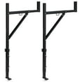 thumbnail image 1 of Kojooin Pickup Truck Ladder Rack | Adjustable 19" - 34" Width & 38.6" - 44" Height | 250 LB. Load Capacity | Drilling Mounting Steel Truck Bed Rack | Ideal for Kayak, Surfboard, Lumber (2 Pack), 1 of 6