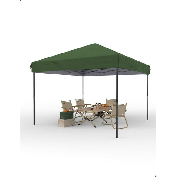 Kojooin Pop-Up Canopy with Adjustable Height & Reinforced Support – Waterproof Outdoor Tent for Backyard Party, Portable Gazebo Shelter for Patio, Garden, Deck, and Beach