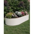 thumbnail image 1 of Kojooin Raised Garden Bed - Galvanized Planter Box with Easy Assembly for Vegetables, Flowers, and Herbs, 1 of 8