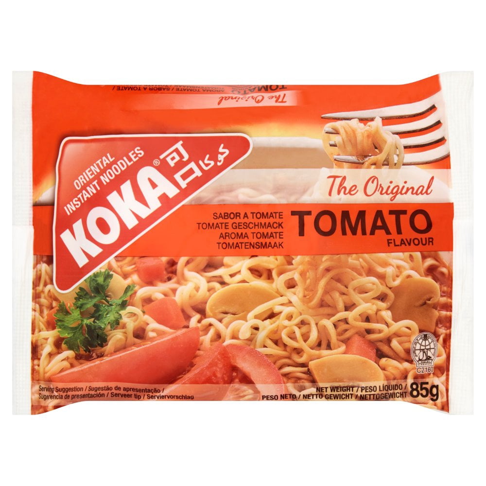Koka Oriental Instant Noodles The Original Tomato Flavour 85g (pack of 30)