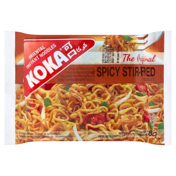 Koka The Original Spicy Stir-Fried Oriental Instant Noodles 85g (pack of 30)