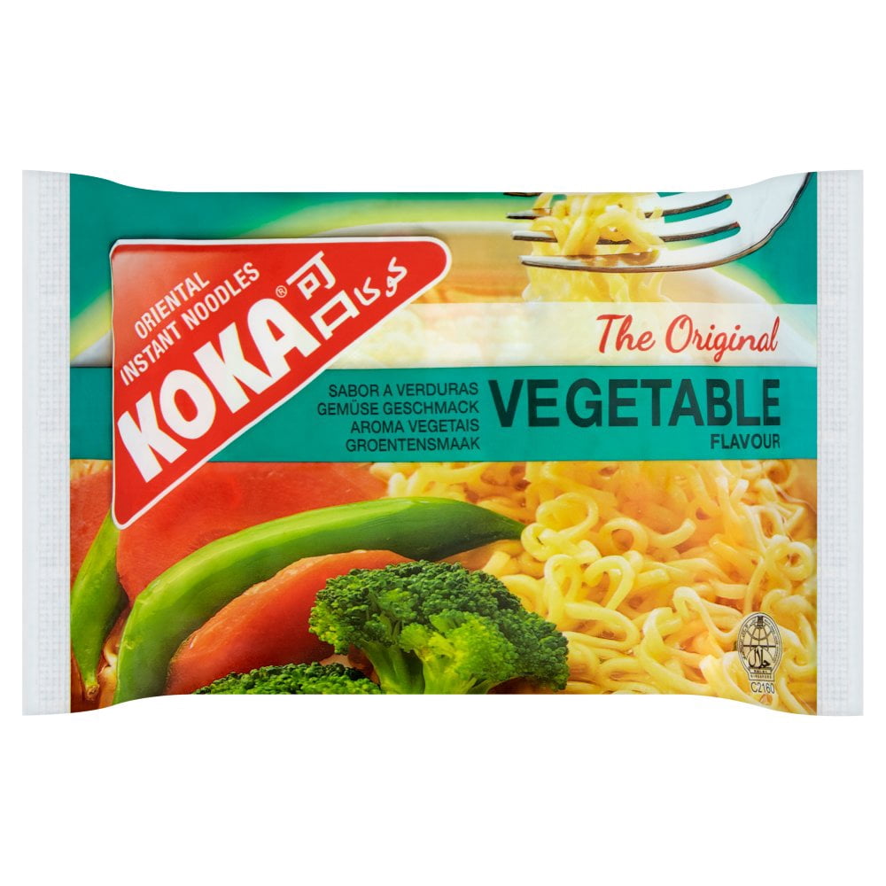 Koka The Original Vegetable Flavour Oriental Instant Noodles 85g (pack of 30)