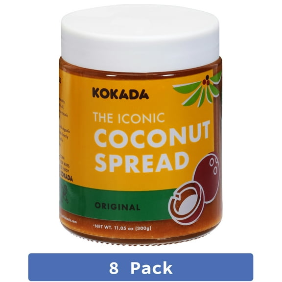 Kokada Spread Coconut Original Organic (Pack of 8)