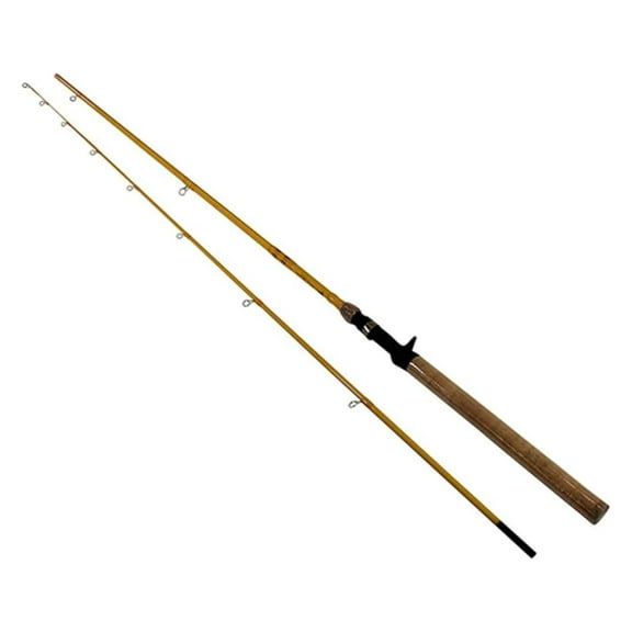 Kokanee Casting Rod - 9' 2-Piece Freshwater Rod, Medium Light Power - 4-8lb Line, 1/16-1/2oz Lure - Fiberglass, Cork Grip Multi One Size