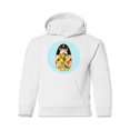 thumbnail image 1 of Kokeshi Doll With Acorns Hoodie Juniors -Image by Shutterstock,  Large, 1 of 4
