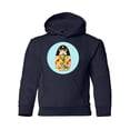 thumbnail image 1 of Kokeshi Doll With Acorns Hoodie Juniors -Image by Shutterstock,  Small, 1 of 4