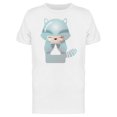 thumbnail image 1 of Kokeshi Raccoon Doll Tee Men's -Image by Shutterstock, 1 of 2