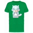 thumbnail image 1 of Kokeshi Raccoon Doll Tee Men's -Image by Shutterstock, 1 of 2