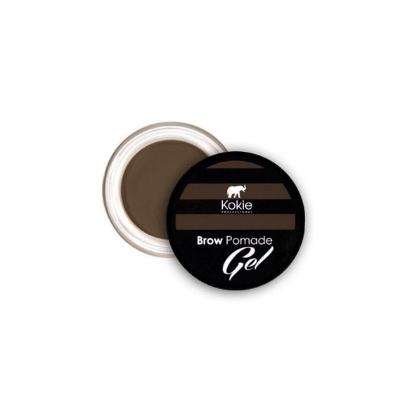 Kokie Professional Brow Pomade Gel, Medium Brunette, 0.13 oz