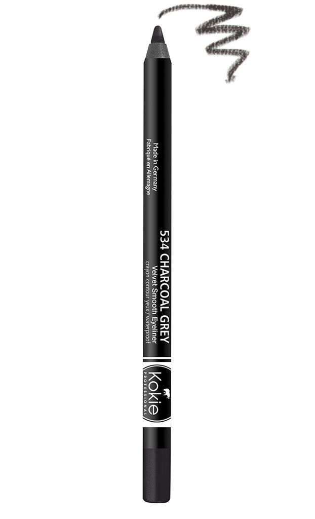 Kokie Cosmetics Velvet Smooth Eyeliner Pencil - Charcoal Grey