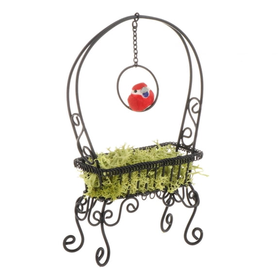 Kokiya 1/12 Dollhouse Rack Miniature Delicate Multifunctional Ornament Black
