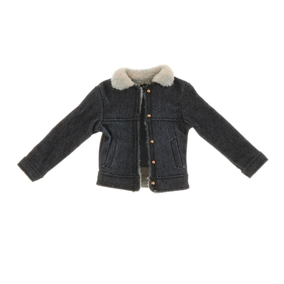 Kokiya 1/12 Male Figure Clothes Action Figure Doll Clothes Costume Accessory 1/12 Dolls Black