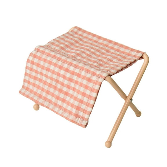 Kokiya 1/12 Miniature Changing Table Diaper Changing Station Miniature Scene Layout Pink