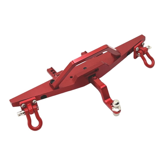 Kokiya 1/12 RC Car Bumper Accessories Spare Parts Upgrade Parts for MN128 RC Trucks red