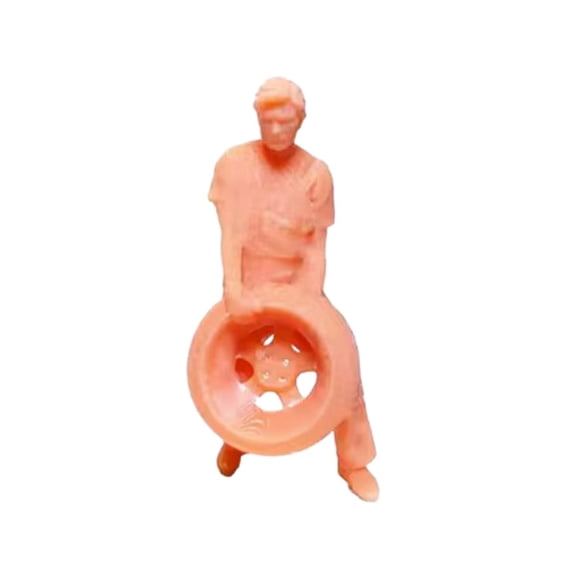 Kokiya 1/64 Figures Resin Model Trains Architectural Figures Model for Layout Miniature B