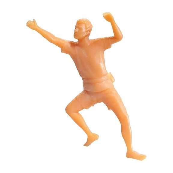 Kokiya 1/64 Scale Climbing People Figures Layout Resin Crafts Micro Landscape DIY Scene A