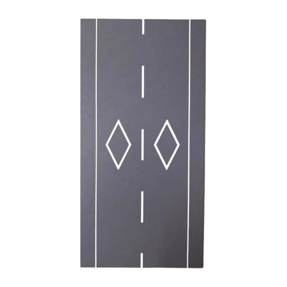 Kokiya 1/64 Scale Road Model Miniature for Model Vehicles Decor Landscaping Scenery Style A