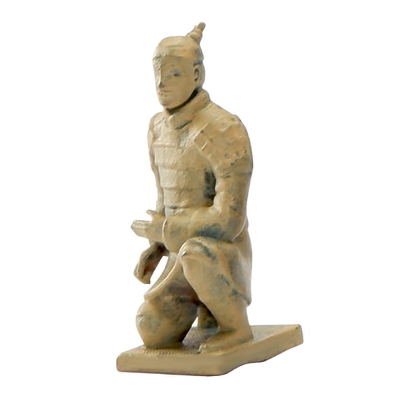 Kokiya 1/64 Scale Terracotta Figure, Mini Sand Table Ornament ,Terracotta Statue, China pottery