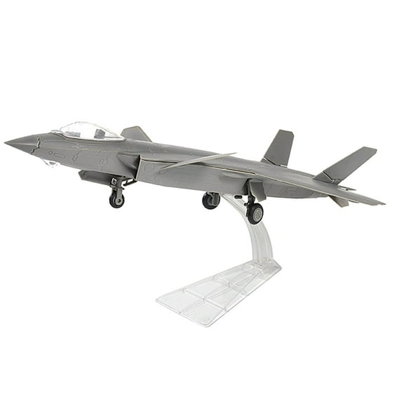 Kokiya 1:72 Craft Building Model Kits Table Scene 4D Plane Model Airplane Miniature for Gray