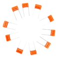 thumbnail image 1 of Kokiya 10 Pieces Guitar Tone Capacitors ,Guitar Replacement, Lightweight, Polypropylene P305, 1 of 9