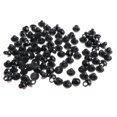 thumbnail image 1 of Kokiya 100 Pieces 9mm Black Half Ball Shank Buttons Sewing Buttons DIY, 1 of 9