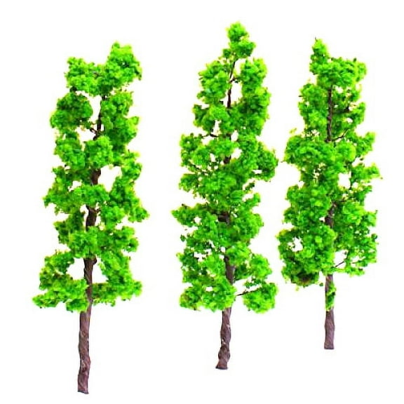 Kokiya 10pcs Train Tree Model for Railways Park Scene Landscape HO-OO Scale 5.5''