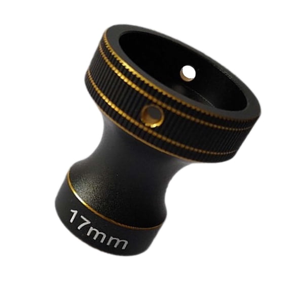 Kokiya 17mm Hex Adapter Wheel Wrench Hex Socket Tire Nut Removal Wheel Spanner Tool for Argent