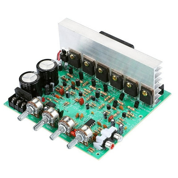 Kokiya 2.1 Channel Amplifier Board Easy to Install Audio Amp Board for DIY Speakers
