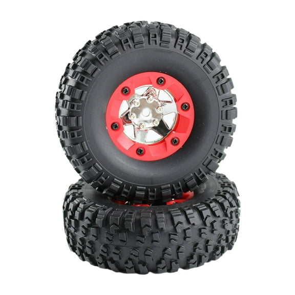Kokiya 2 Pieces RC Car Right Tires Remote Control Car Wheels for Wltoys 1/12 RC Car