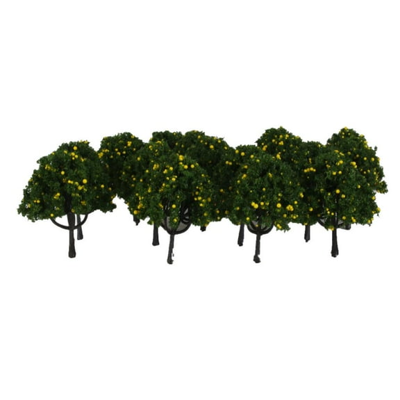 Kokiya 20 yellow fruit tree templates, layout of the garden park building, landscape 1: