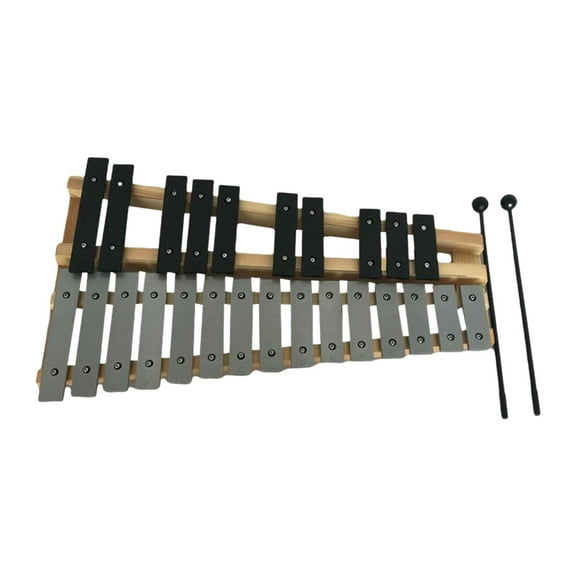 Kokiya 25 Scale Xylophone Wood Xylophone for Kids for Outside Music Lessons Concert