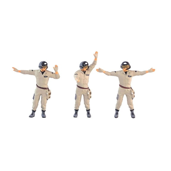 Kokiya 3 Pieces 1/64 Scale Diorama Figures Character s Hobby Handpainted Miniature