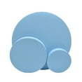 thumbnail image 1 of Kokiya 3 Pieces Photography Background Props Photoshoot for Goods Cosmetics Jewelry Blue, 1 of 8