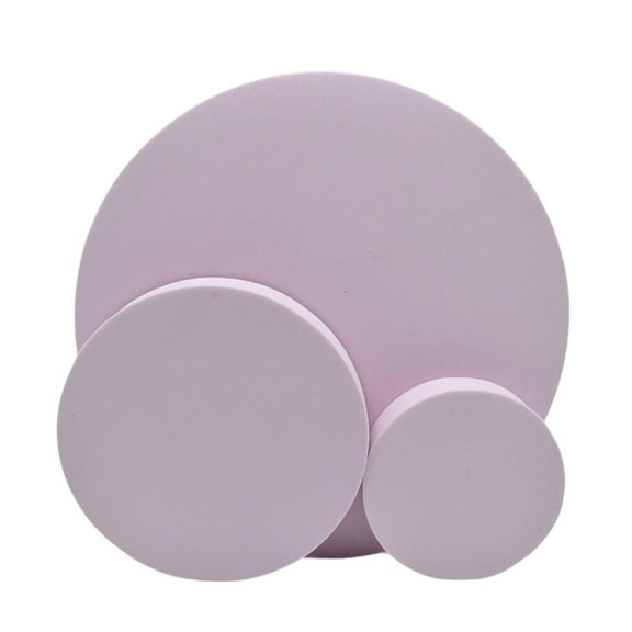Kokiya 3 Pieces Photography Background Props Photoshoot for Goods Cosmetics Jewelry Light Pink